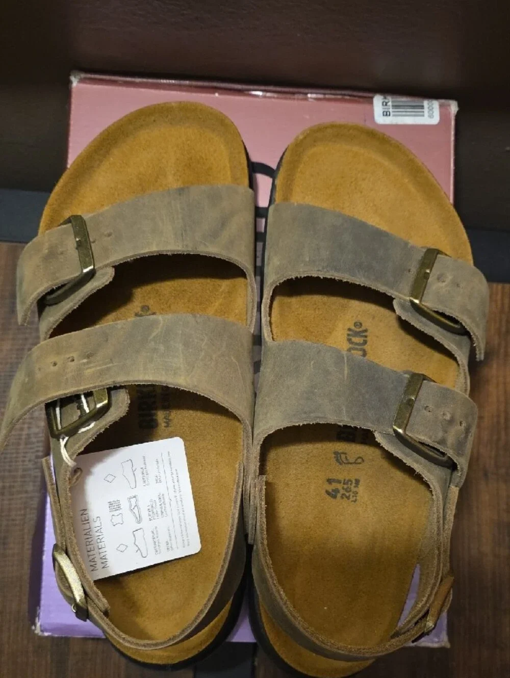 Birkenstock Mens Milano Crosstown